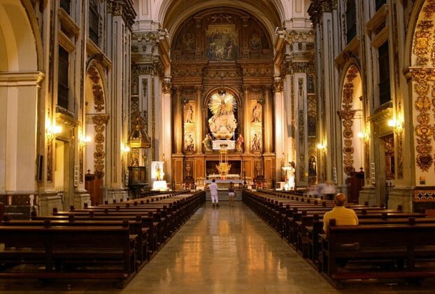 Interior of the Colegiata de San Isidro, Madrid