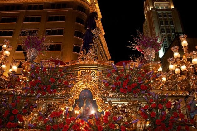 Jes&uacute;s Nazareno de Medinaceli procession in Madrid